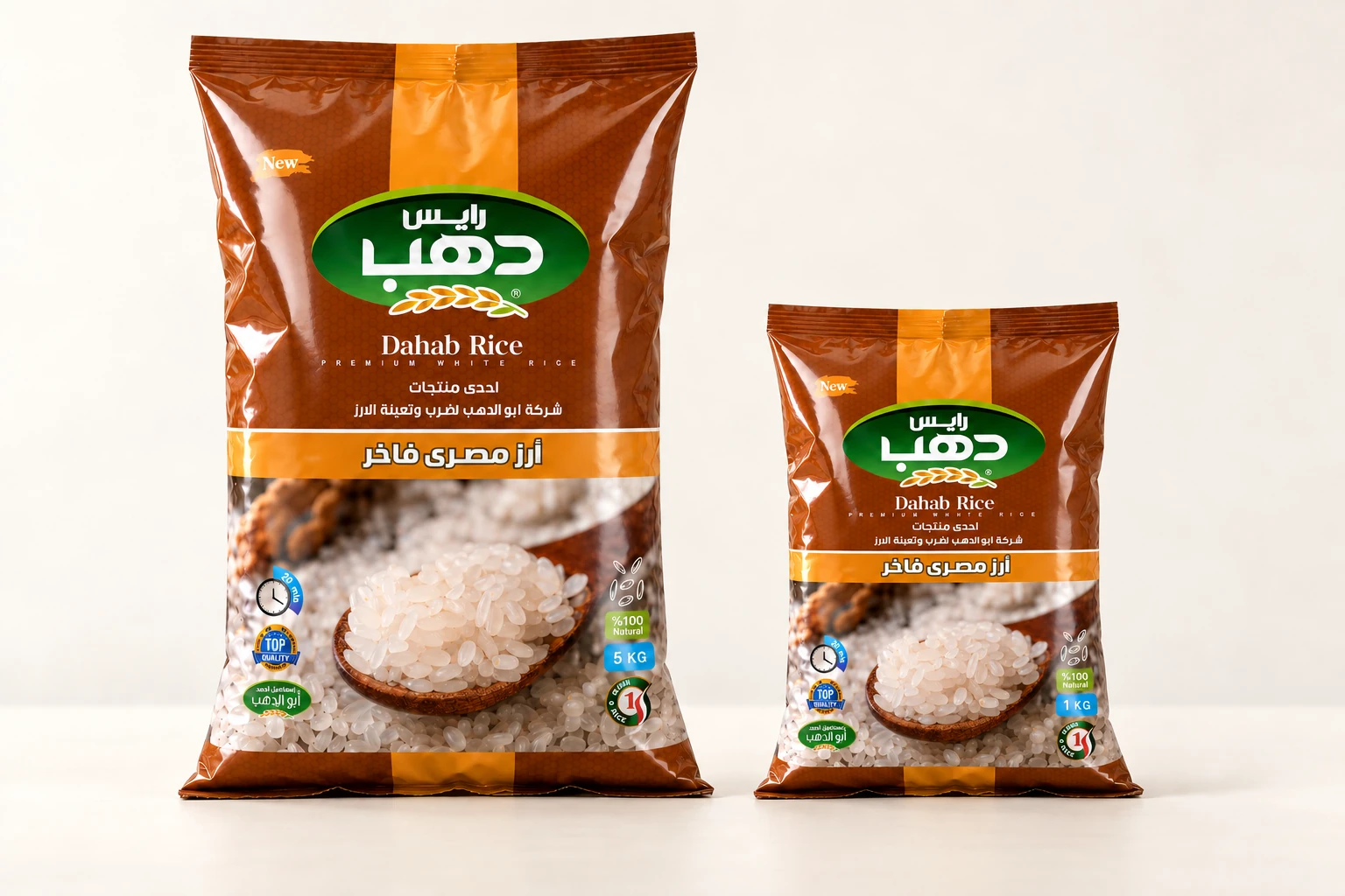 دهب رايس — 5 كجم, 1 كجم
